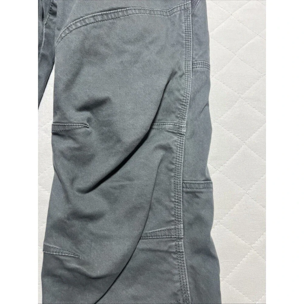 Wrangler Pants Mens 32x30 Gray ATG All Terrain Gear Hiking Zip Pocket Stretch